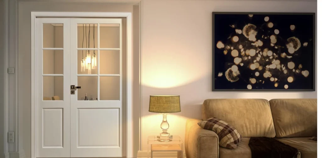 Zoom sur les portes vitrées modernes : entre lumière et intimité